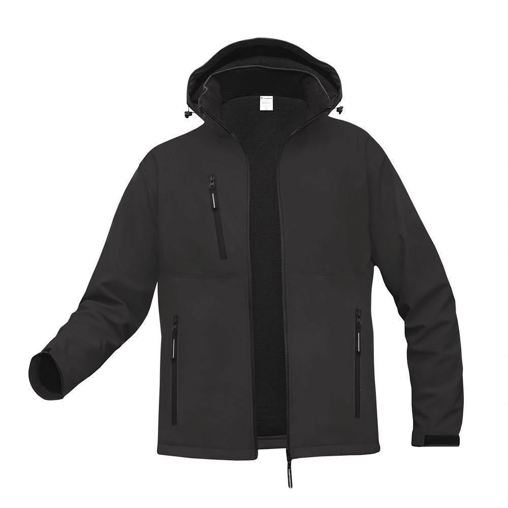 SOFTSHELL BLACK COOPER JAKNA