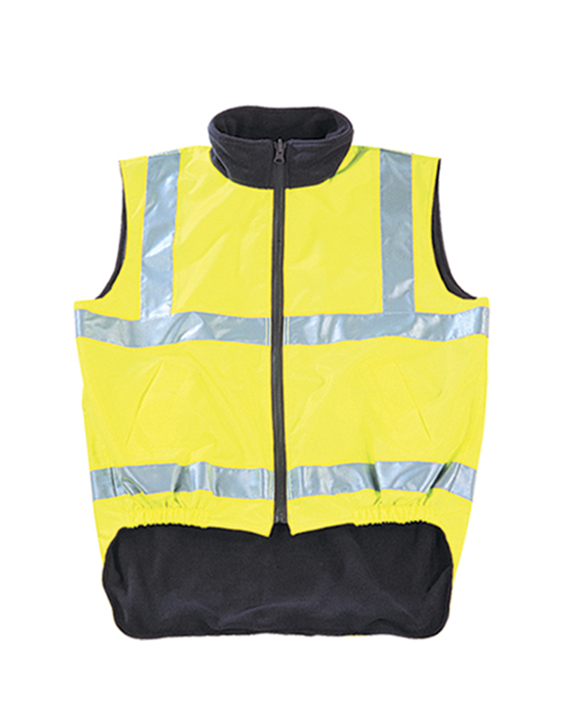 Signalizirajući zaštitni Hi-viz prsluk žuti