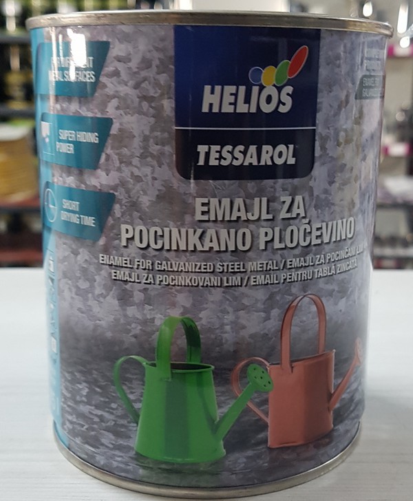 Helios pokrivna boja za pocinkovani lim