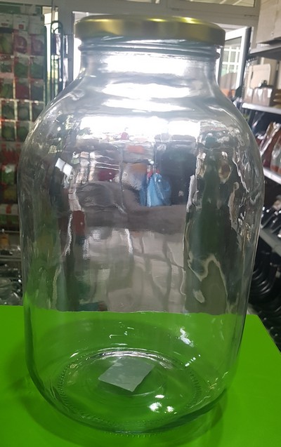 Staklena tegla sa poklopcem 3720ml