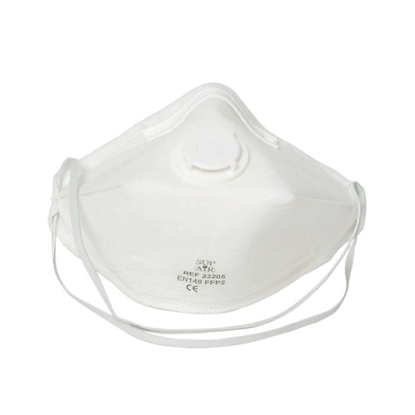 Respirator FFP 2 s ventilom sklopivi